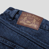 PASS-PORT // WORKERS CLUB DENIM // NAVY OVER-DYE