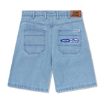 BUTTERGOODS X BLUE NOTE // PLEATED DENIM SHORTS // WASHED INDIGO