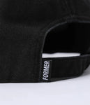 FORMER // FLOURISH CRUX CAP // BLACK