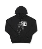 FORMER // HOODIE // SCRAWL // BLACK