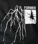 FORMER // HOODIE // SCRAWL // BLACK