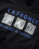 CASH ONLY // HIGH ROLLER HOODIE BLACK // L