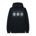 CASH ONLY // HIGH ROLLER HOODIE BLACK // L