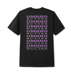 BUTTERGOODS X UMBRO // LINES TEE // BLACK