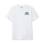 BUTTERGOODS X UMBRO // LINES TEE // WHITE