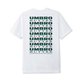 BUTTERGOODS X UMBRO // LINES TEE // WHITE