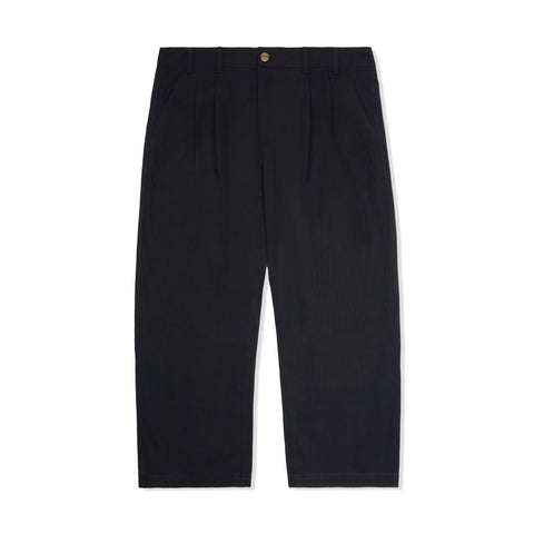 BUTTERGOODS // PLEATED TROUSERS // BLACK