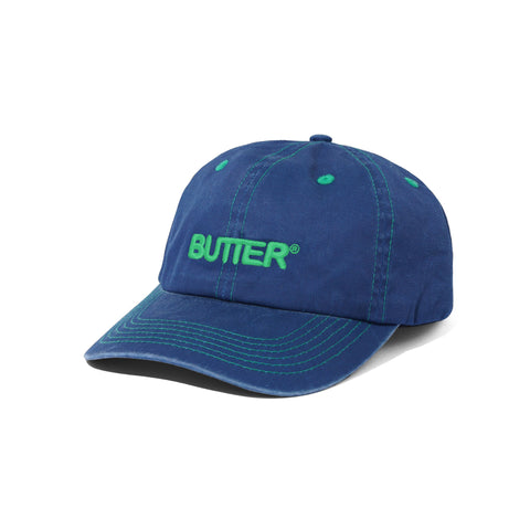 BUTTERGOODS // ROUNDED LOGO 6 P // NAVY