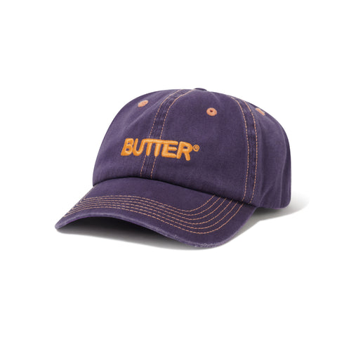 BUTTERGOODS // CAPS // ROUNDED LOGO PURPLE