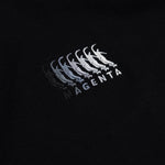 MAGENTA //  T-SHIRT // SEQUENCE PIQUE // BLACK