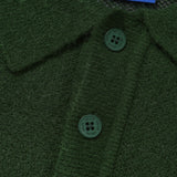 HELAS // APRES-SKI KNIT POLO // GREEN