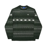 HELAS // CHALET CREWNECK KNIT // GREEN