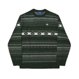 HELAS // CHALET CREWNECK KNIT // GREEN