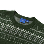 HELAS // CHALET CREWNECK KNIT // GREEN