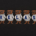 HELAS // FIVE DOGS CREWNECK // BLACK