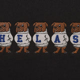 HELAS // FIVE DOGS CREWNECK // BLACK