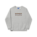 HELAS // FIVE DOGS CREWNECK // HEATHER GREY