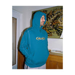 HELAS // FREE HOODIE // TEAL BLUE