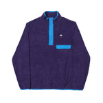 HELAS // GONE FLEECE QUARTER ZIP // PURPLE