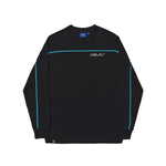 HELAS // LINE LS TEE // BLACK