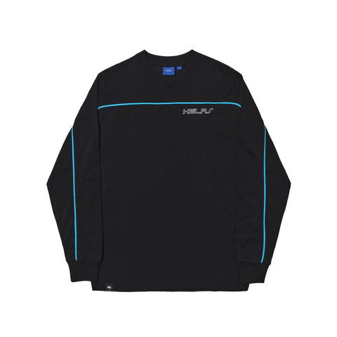 HELAS // LINE LS TEE // BLACK