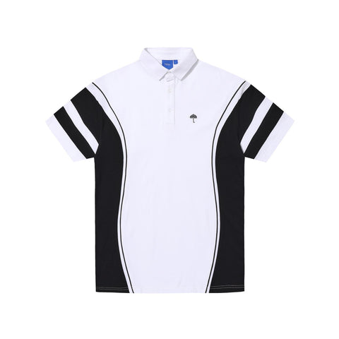 HELAS // POLO SHIRT // MATCH POINT // WHITE BLACK