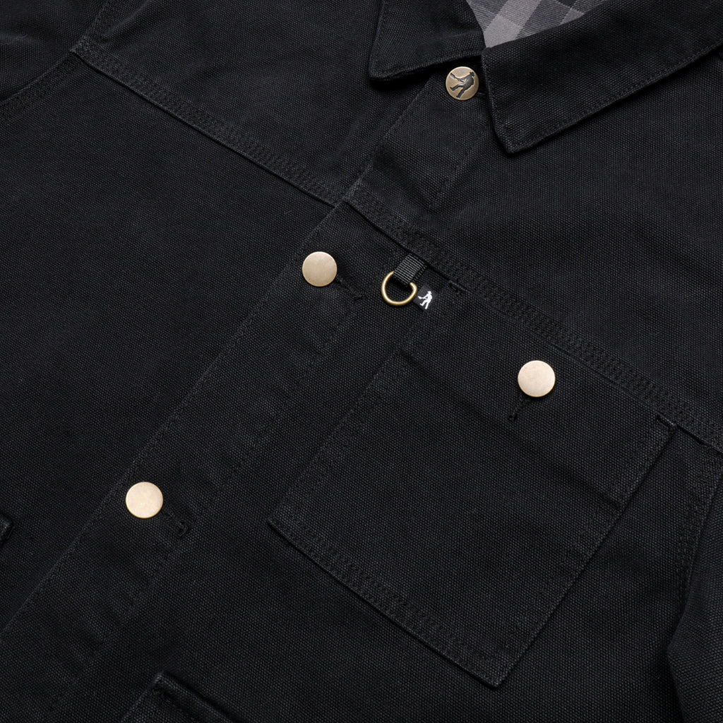 PASS-PORT // WORKERS LATE JACKET // BLACK – santaiskateshop.ch